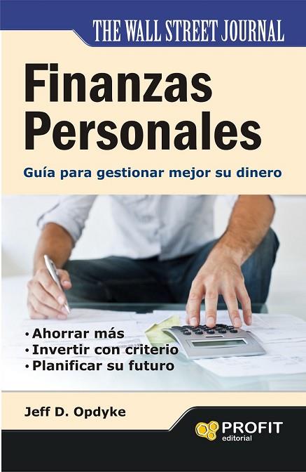 FINANZAS PERSONALES | 9788415330530 | D. OPDYKE, JEFF | Llibreria Online de Vilafranca del Penedès | Comprar llibres en català