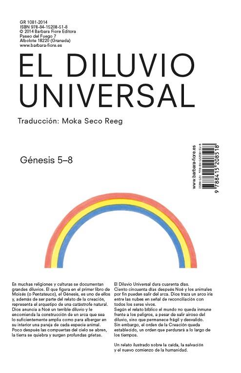 EL DILUVIO UNIVERSAL | 9788415208518 | AAVV | Llibreria Online de Vilafranca del Penedès | Comprar llibres en català