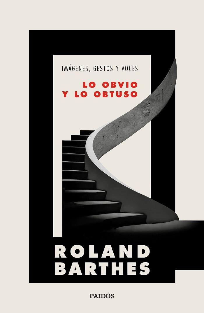LO OBVIO Y LO OBTUSO | 9788449337109 | BARTHES, ROLAND | Llibreria L'Odissea - Libreria Online de Vilafranca del Penedès - Comprar libros