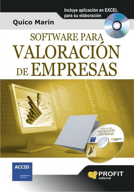 SOFTWARE PARA LA VALORACION DE EMPRESA + CD | 9788492956487 | MARIN, QUICO | Llibreria L'Odissea - Libreria Online de Vilafranca del Penedès - Comprar libros