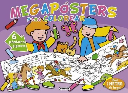 MEGA POSTERS PARA COLOREAR | 9788467714906 | VV.AA | Llibreria Online de Vilafranca del Penedès | Comprar llibres en català