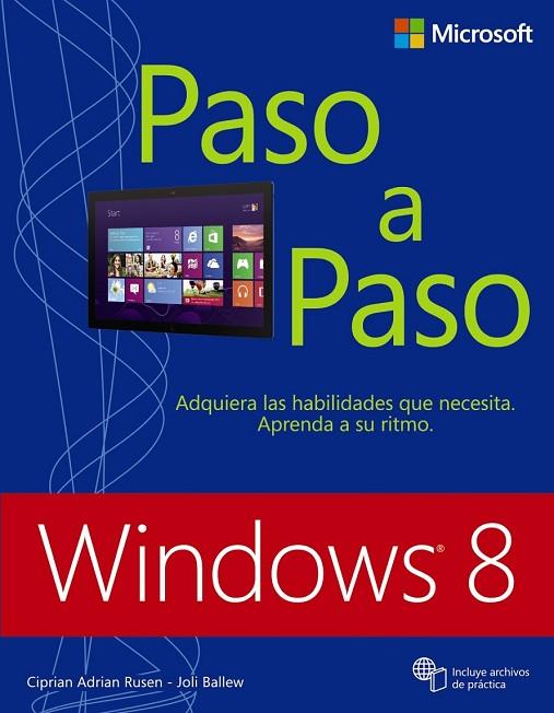 WINDOWS 8 PASO A PASO | 9788441533356 | RUSEN, ADRIAN / BALLEW, JOLI | Llibreria Online de Vilafranca del Penedès | Comprar llibres en català