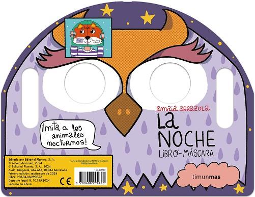 LA NOCHE LIBRO-MÁSCARA | 9788408290865 | ARRAZOLA, AMAIA | Llibreria Online de Vilafranca del Penedès | Comprar llibres en català