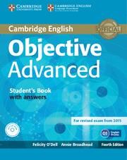 OBJECTIVE ADVANCED STUDENT'S BOOK WITH ANSWERS WITH CD-ROM 4TH EDITION | 9781107657557 | O'DELL, FELICITY/BROADHEAD, ANNIE | Llibreria L'Odissea - Libreria Online de Vilafranca del Penedès - Comprar libros