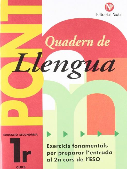 PONT LLENGUA 1R ESO | 9788478874965 | VV. AA | Llibreria Online de Vilafranca del Penedès | Comprar llibres en català