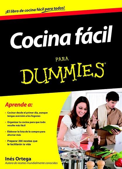 COCINA FACIL PARA DUMMIES | 9788432920912 | ORTEGA, INES | Llibreria Online de Vilafranca del Penedès | Comprar llibres en català