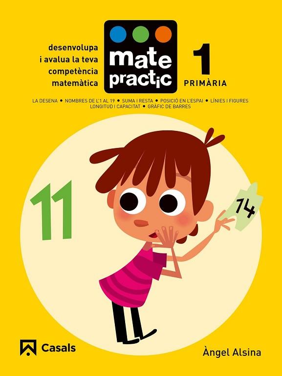 QUADERN MATEPRACTIC 1 PRIMÀRIA | 9788421858349 | ALSINA PASTELLS, ÀNGEL | Llibreria Online de Vilafranca del Penedès | Comprar llibres en català