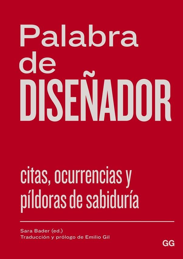 PALABRA DE DISEÑADOR | 9788425227783 | Llibreria L'Odissea - Libreria Online de Vilafranca del Penedès - Comprar libros