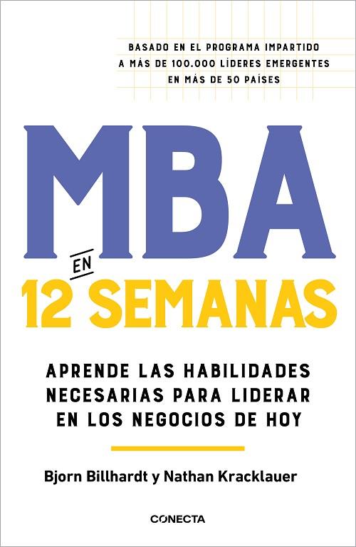 MBA EN 12 SEMANAS | 9788418053153 | BILLHARDT, BJORN/KRACKLAUER, NATHAN | Llibreria Online de Vilafranca del Penedès | Comprar llibres en català