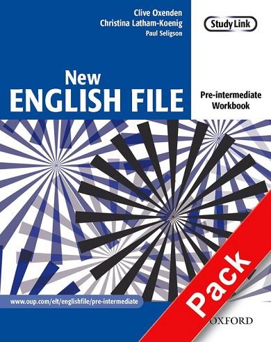 NEW ENGLISH FILE PRE INTERMEDIATE WORKBOOK | 9780194387675 | AA. VV. | Llibreria L'Odissea - Libreria Online de Vilafranca del Penedès - Comprar libros