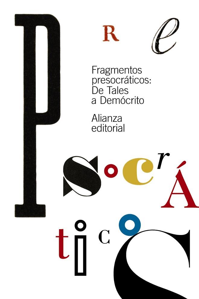 FRAGMENTOS PRESOCRÁTICOS | 9788491042204 | VARIOS | Llibreria Online de Vilafranca del Penedès | Comprar llibres en català