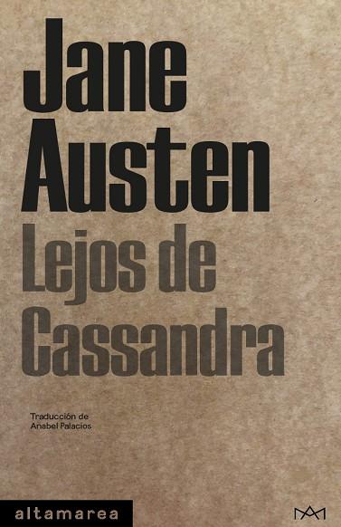 LEJOS DE CASSANDRA | 9788418481031 | AUSTEN, JANE | Llibreria L'Odissea - Libreria Online de Vilafranca del Penedès - Comprar libros