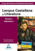 LENGUA CASTELLANA Y LITERATURA TEMARIO VOL 1 PROF SECUNDARIA | 9788467628357 | AA.VV | Llibreria Online de Vilafranca del Penedès | Comprar llibres en català