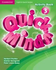 QUICK MINDS LEVEL 3 ACTIVITY BOOK | 9788483235362 | PUCHTA, HERBERT/GERNGROSS, GÜNTER/LEWIS-JONES, PETER | Llibreria Online de Vilafranca del Penedès | Comprar llibres en català