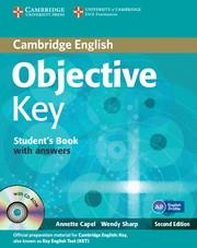 OBJECTIVE KEY STUDENT'S BOOK WITH ANSWERS WITH CD-ROM 2ND EDITION | 9781107627246 | CAPEL, ANNETTE/SHARP, WENDY | Llibreria L'Odissea - Libreria Online de Vilafranca del Penedès - Comprar libros