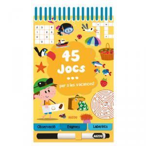 45 JOCS PER A LES VACANCES! | 9782733870952 | POTARD, CÉLINE | Llibreria Online de Vilafranca del Penedès | Comprar llibres en català