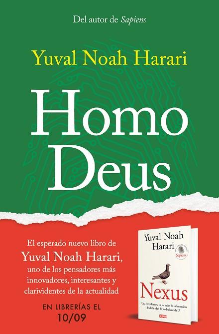 HOMO DEUS | 9788466362689 | HARARI, YUVAL NOAH | Llibreria Online de Vilafranca del Penedès | Comprar llibres en català