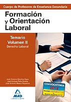 FORMACION Y ORIENTACION LABORAL VOL.2 DERECHO DEL TRABAJO | 9788466597524 | AA. VV. | Llibreria Online de Vilafranca del Penedès | Comprar llibres en català