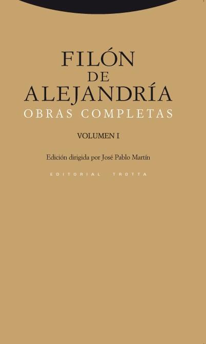 FILON DE ALEJANDRIA: OBRAS COMPLETAS (VOL. I) | 9788498790221 | DE ALEJANDRÍA, FILÓN | Llibreria Online de Vilafranca del Penedès | Comprar llibres en català