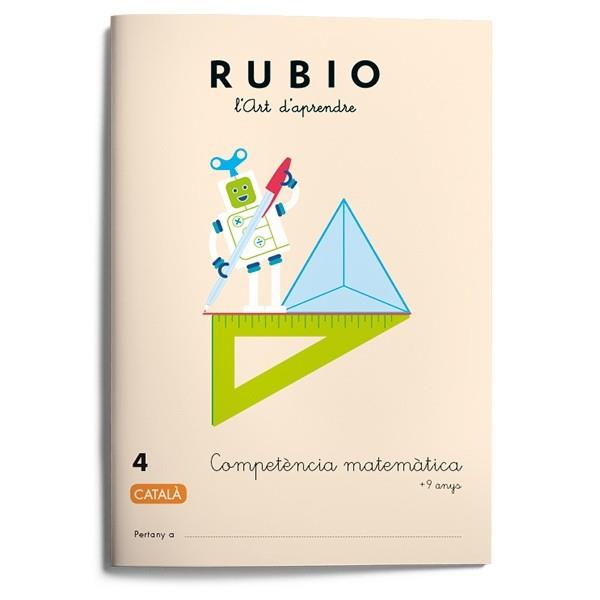 COMPETÈNCIA MATEMÀTICA RUBIO 4 (CATALÀ) | 9788417427030 | VARIOS AUTORES | Llibreria Online de Vilafranca del Penedès | Comprar llibres en català