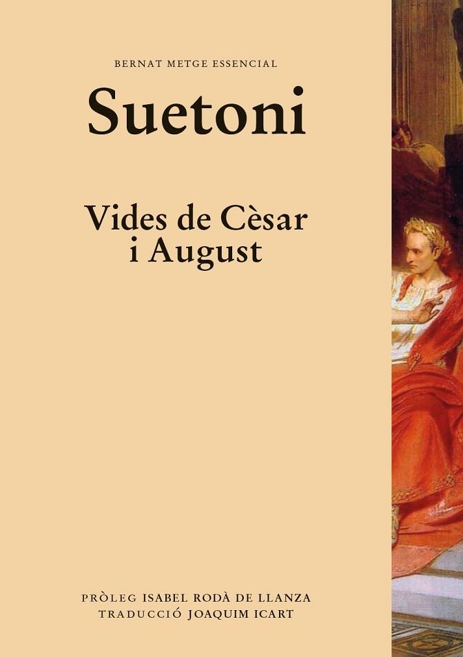 VIDES DE CÈSAR I AUGUST | 9788498594430 | SUETONI | Llibreria Online de Vilafranca del Penedès | Comprar llibres en català