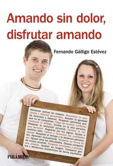 AMANDO SIN DOLOR DISFRUTAR AMANDO | 9788436829105 | GÁLLIGO, FERNANDO | Llibreria L'Odissea - Libreria Online de Vilafranca del Penedès - Comprar libros