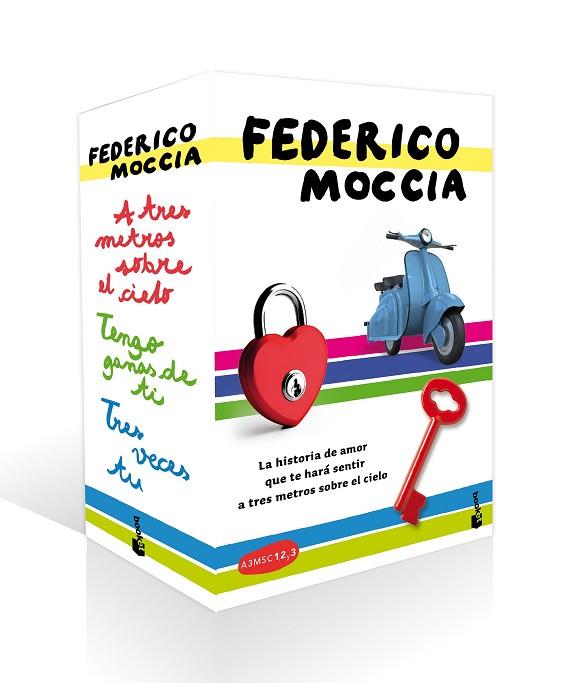 ESTUCHE TRILOGÍA A TRES METROS SOBRE EL CIELO | 9788408184058 | MOCCIA, FEDERICO | Llibreria Online de Vilafranca del Penedès | Comprar llibres en català