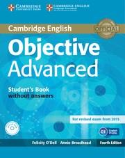 OBJECTIVE ADVANCED STUDENT'S BOOK WITHOUT ANSWERS WITH CD-ROM 4TH EDITION | 9781107674387 | O'DELL, FELICITY/BROADHEAD, ANNIE | Llibreria Online de Vilafranca del Penedès | Comprar llibres en català