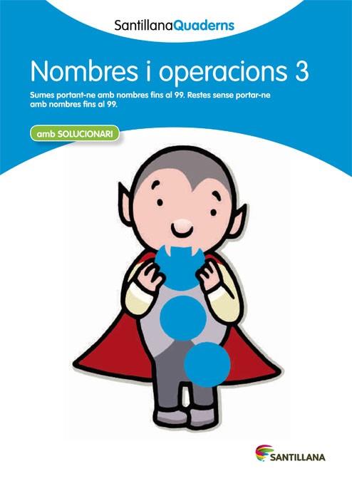 NOMBRES I OPERACIONS 3 AMB SOLUCIONARI | 9788468013848 | AA. VV. | Llibreria Online de Vilafranca del Penedès | Comprar llibres en català