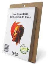 TACO CALENDARIO SAGRADO CORAZON 2025 ( PARED ) | 9788427148185 | VV. AA | Llibreria Online de Vilafranca del Penedès | Comprar llibres en català