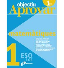 OBJECTIU APROVAR MATEMATIQUES 1 ESO | 9788499060132 | AA. VV. | Llibreria L'Odissea - Libreria Online de Vilafranca del Penedès - Comprar libros