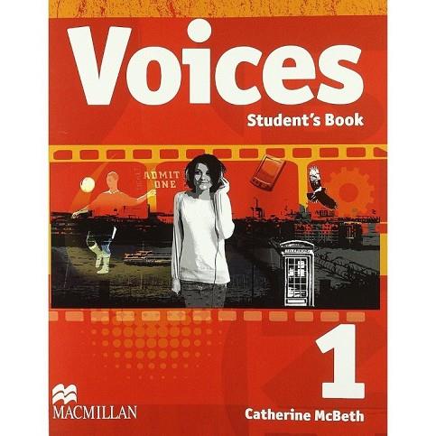 VOICES 1 STUDENT'S BOOK | 9780230533080 | MCBETH, C. | Llibreria Online de Vilafranca del Penedès | Comprar llibres en català