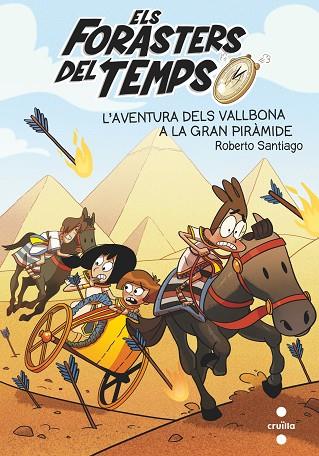 ELS FORASTERS DEL TEMPS 7 L'AVENTURA DELS VALLBONA A LA GRAN PIRAMIDE | 9788466146388 | SANTIAGO, ROBERTO | Llibreria Online de Vilafranca del Penedès | Comprar llibres en català