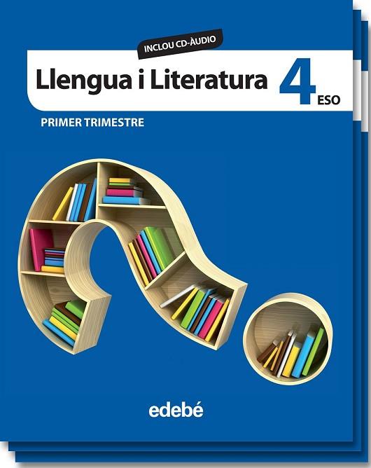 LLENGUA I LITERATURA 4 (INCLOU CD-ÀUDIO) | 9788468305592 | EDEBÉ, OBRA COLECTIVA | Llibreria Online de Vilafranca del Penedès | Comprar llibres en català