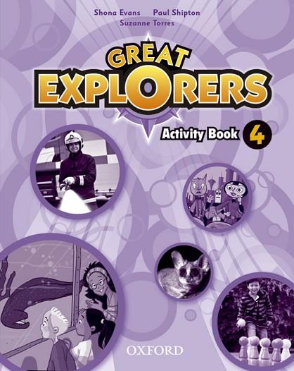 GREAT EXPLORERS 4: ACTIVITY BOOK | 9780194507608 | NINA LAUDER/SUZANNE TORRES | Llibreria L'Odissea - Libreria Online de Vilafranca del Penedès - Comprar libros