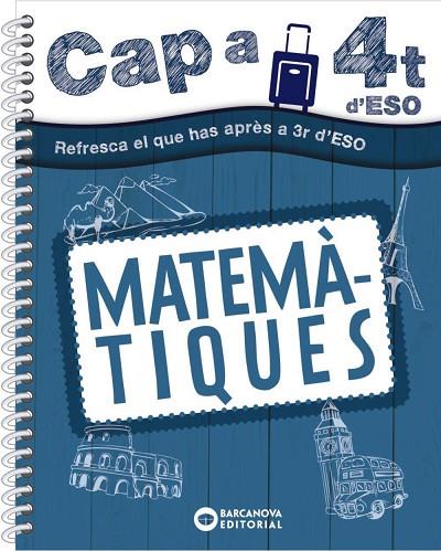 CAP A 4T D' ESO MATEMÀTIQUES | 9788448953706 | GIL, LOURDES/MARÍN, MANEL | Llibreria Online de Vilafranca del Penedès | Comprar llibres en català