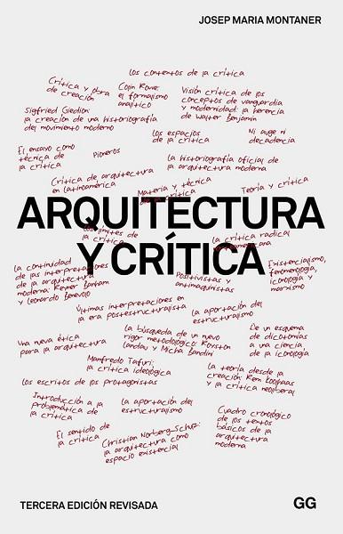 ARQUITECTURA Y CRÍTICA | 9788425227097 | MONTANER, JOSEP MARIA | Llibreria L'Odissea - Libreria Online de Vilafranca del Penedès - Comprar libros