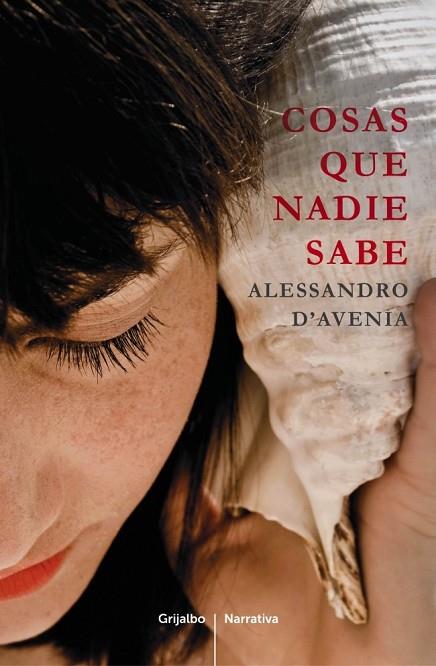 COSAS QUE NADIE SABE | 9788425349102 | D'AVENIA, ALESSANDRO | Llibreria L'Odissea - Libreria Online de Vilafranca del Penedès - Comprar libros