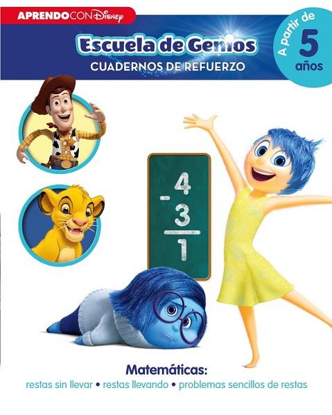 ESCUELA DE GENIOS MATEMATICAS RESTAR | 9788416548330 | DISNEY | Llibreria Online de Vilafranca del Penedès | Comprar llibres en català