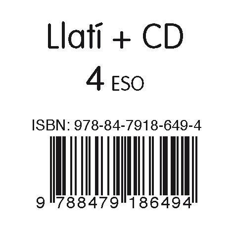 LLATI 4 ESO ( OPTATIVA) | 9788479186494 | AA.VV. | Llibreria Online de Vilafranca del Penedès | Comprar llibres en català