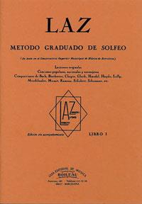 LAZ METODO GRADUADO DE SOLFEO LIBRO 1 | 9788480207096 | AA. VV. | Llibreria Online de Vilafranca del Penedès | Comprar llibres en català