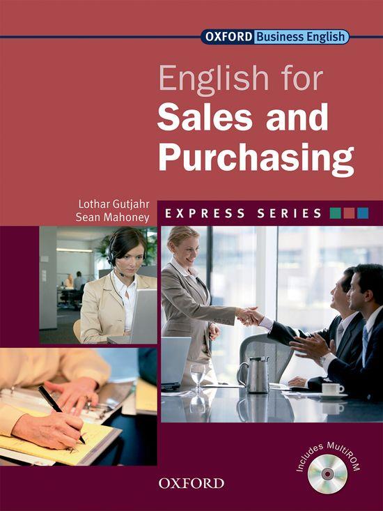 ENGLISH FOR SALES AND PURCHASING | 9780194579308 | GUTJAHR, L. MAHONEY, S | Llibreria Online de Vilafranca del Penedès | Comprar llibres en català