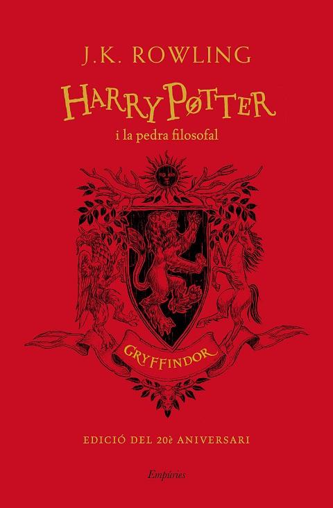 HARRY POTTER I LA PEDRA FILOSOFAL (GRYFFINDOR) TD | 9788417879785 | ROWLING, J.K. | Llibreria L'Odissea - Libreria Online de Vilafranca del Penedès - Comprar libros