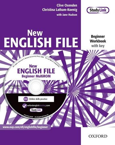 NEW ENGLISH FILE BEGINNER: WORKBOOK WITH ANSWER KEY AND MULTI-ROM PACK | 9780194518734 | LATHAM-KOENIG, CHRISTINA / OXENDEN, CLIVE | Llibreria Online de Vilafranca del Penedès | Comprar llibres en català