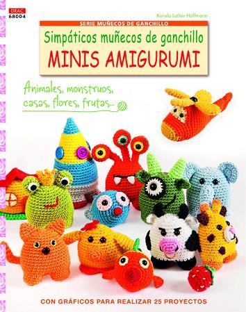 SIMPÁTICOS MUÑECOS DE GANCHILLO MINIS AMIGURUMI | 9788498744736 | LUTHER-HOFFMANN, KAROLA | Llibreria Online de Vilafranca del Penedès | Comprar llibres en català