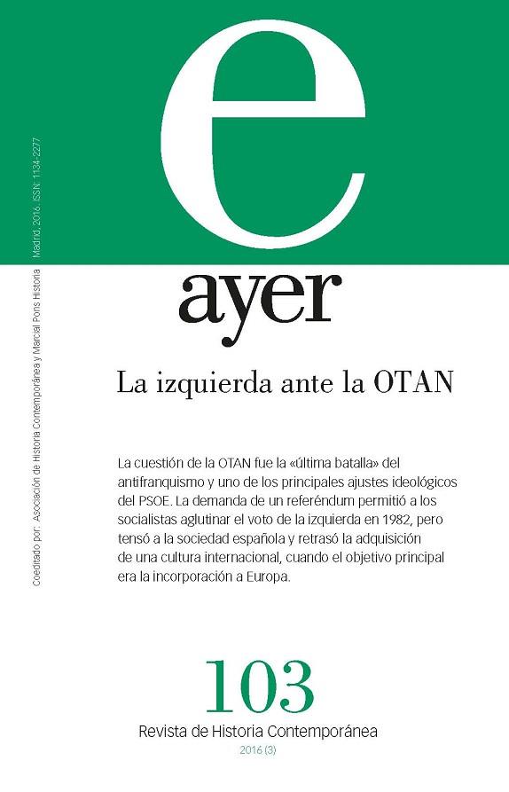 LA IZQUIERDA ANTE LA OTAN | 9788415963967 | MATEOS LÓPEZ, ABDÓN | Llibreria Online de Vilafranca del Penedès | Comprar llibres en català