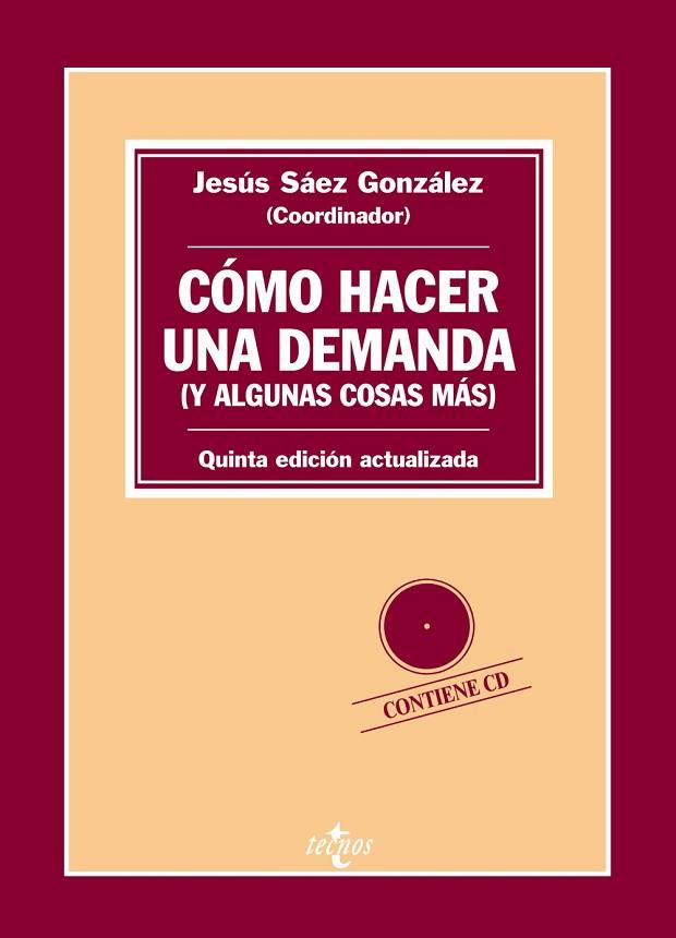 COMO HACER UNA DEMANDA ( Y ALGUNAS COSAS MÁS ) | 9788430957507 | SAEZ, JESUS | Llibreria Online de Vilafranca del Penedès | Comprar llibres en català