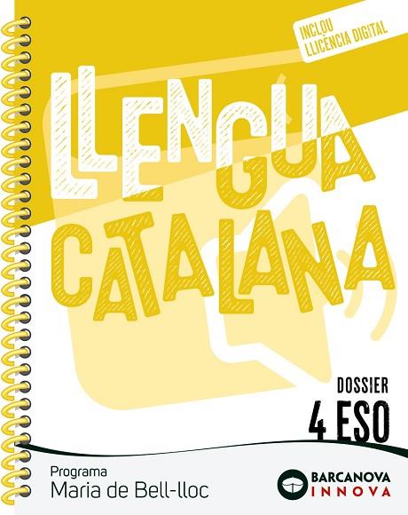 MARIA DE BELL-LLOC 4 ESO. DOSSIER. LLENGUA CATALANA | 9788448957278 | ROSELL, JOSEP/HOMS, LLUÍS | Llibreria Online de Vilafranca del Penedès | Comprar llibres en català