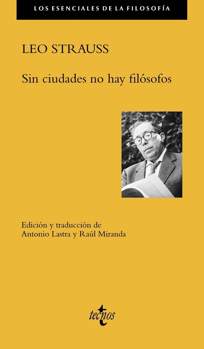 SIN CIUDADES NO HAY FILÓSOFOS | 9788430962839 | STRAUSS, LEO | Llibreria Online de Vilafranca del Penedès | Comprar llibres en català