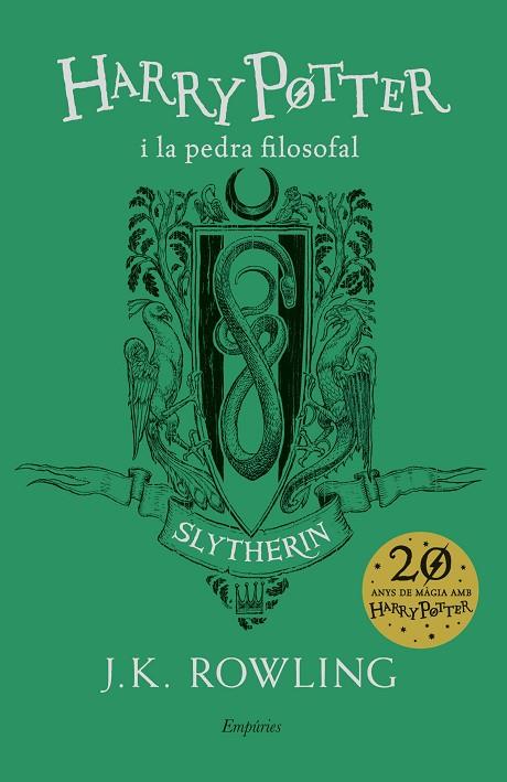 HARRY POTTER I LA PEDRA FILOSOFAL (SLYTHERIN) | 9788417016708 | ROWLING, J.K. | Llibreria L'Odissea - Libreria Online de Vilafranca del Penedès - Comprar libros